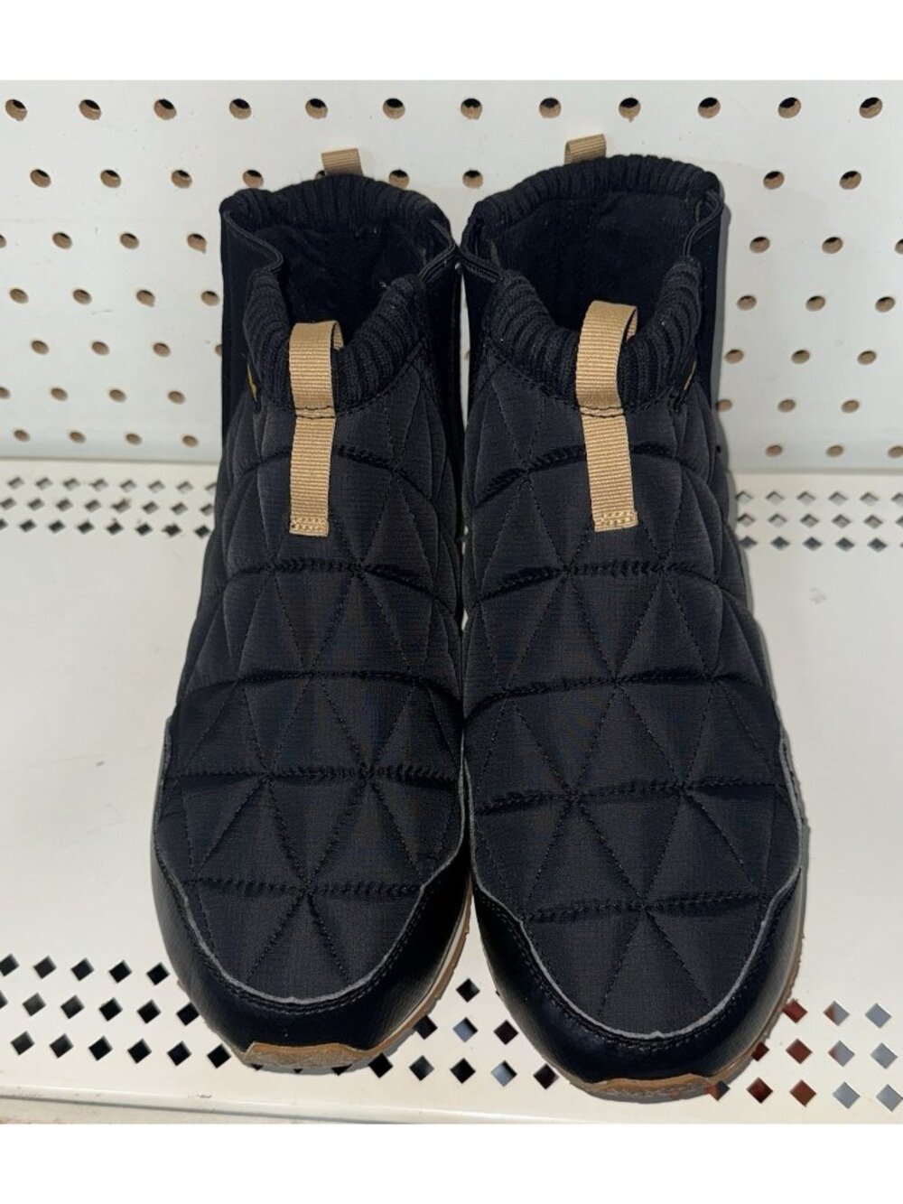 Teva Ember Mid Womens Slip On Camping Quilted Ankle Booties Boots Size 10 Black - Picture 4 of 8